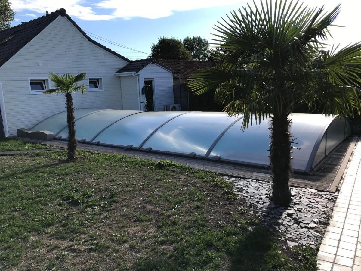 Gite Spa Sauna Piscine Aubin-Saint-Vaast Екстер'єр фото