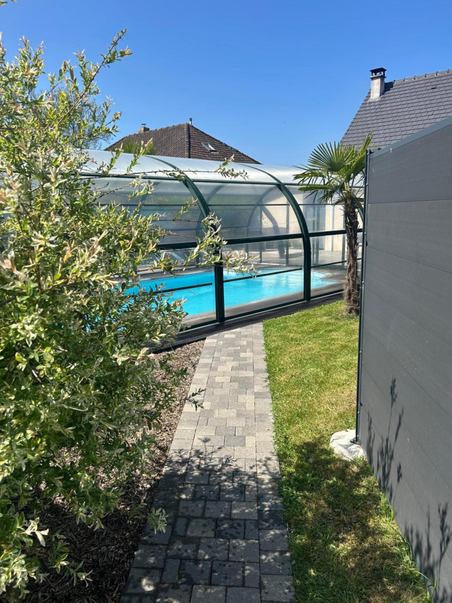 Gite Spa Sauna Piscine Aubin-Saint-Vaast Екстер'єр фото
