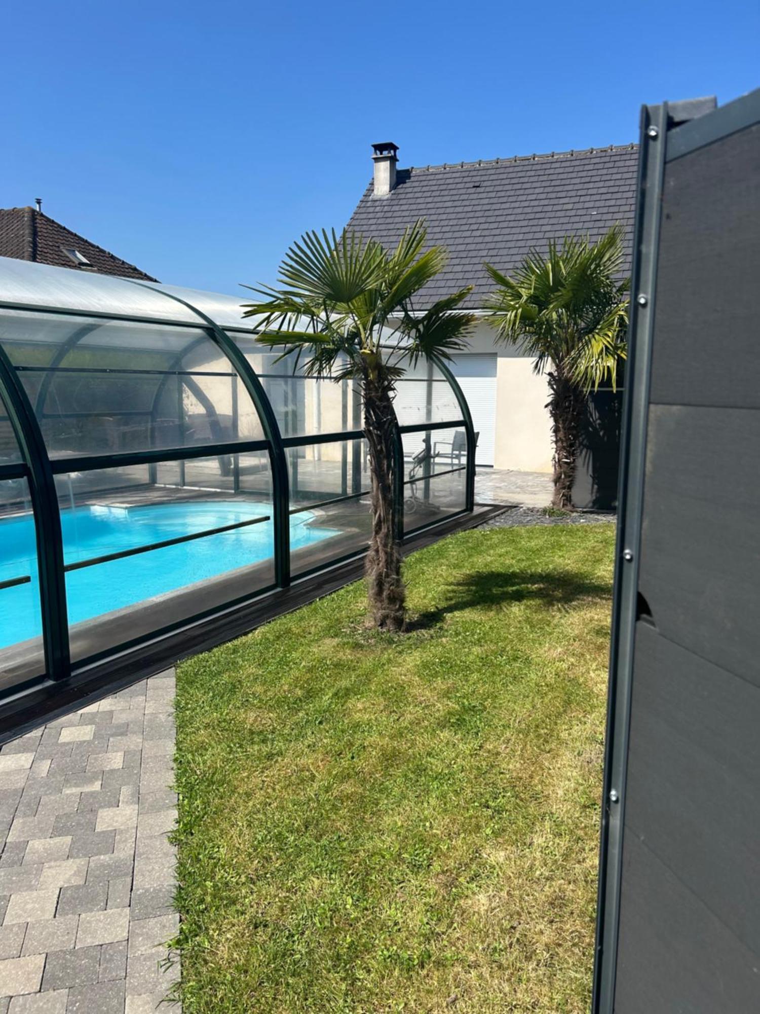 Gite Spa Sauna Piscine Aubin-Saint-Vaast Екстер'єр фото